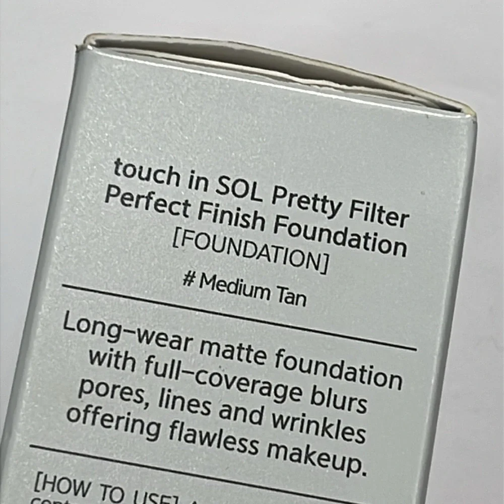 NEW Touch in SOL Pretty Fitter Foundation Shade Medium Tan